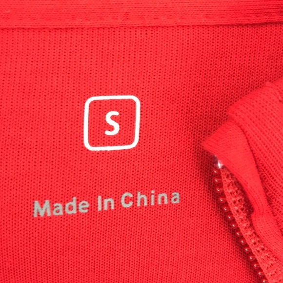 APPLE Official Holiday Track Men's Half Zip-Up Sweater - Picture 4 of 5